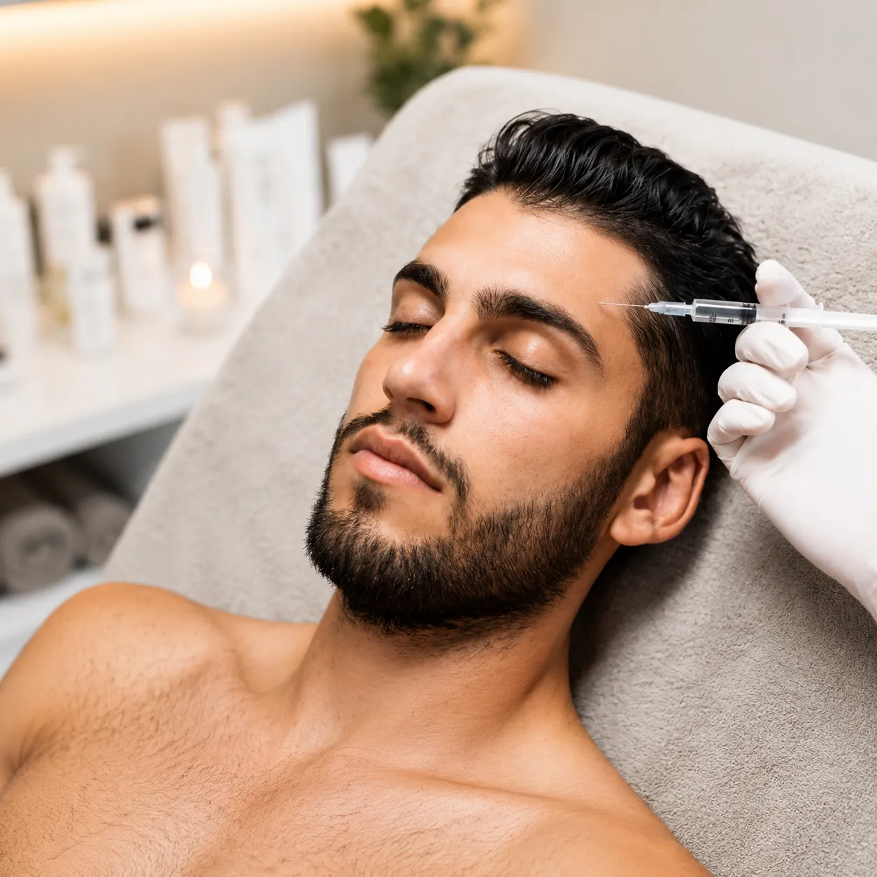 Tratamiento de medicina estética facial
